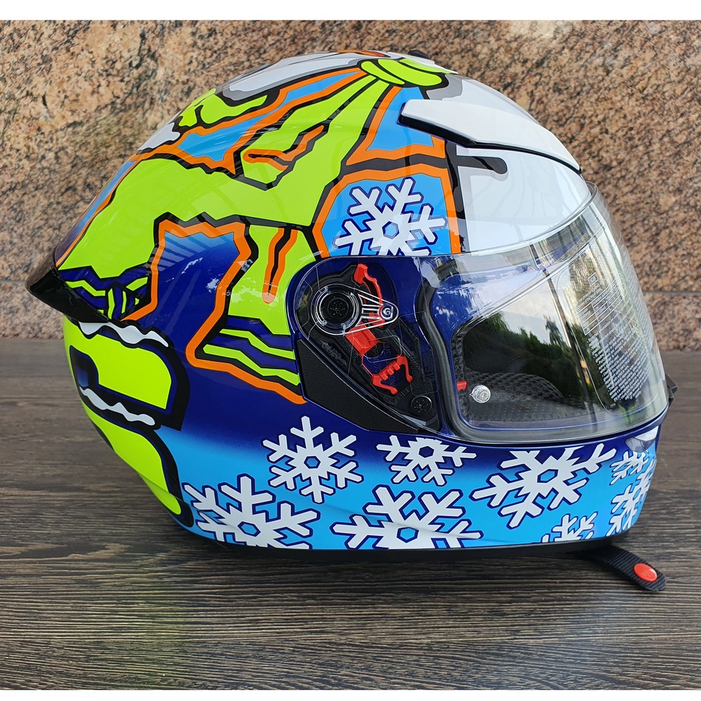 Nón K3 SV AGV ASIA FIT ROSSI WINTER TEST 2016