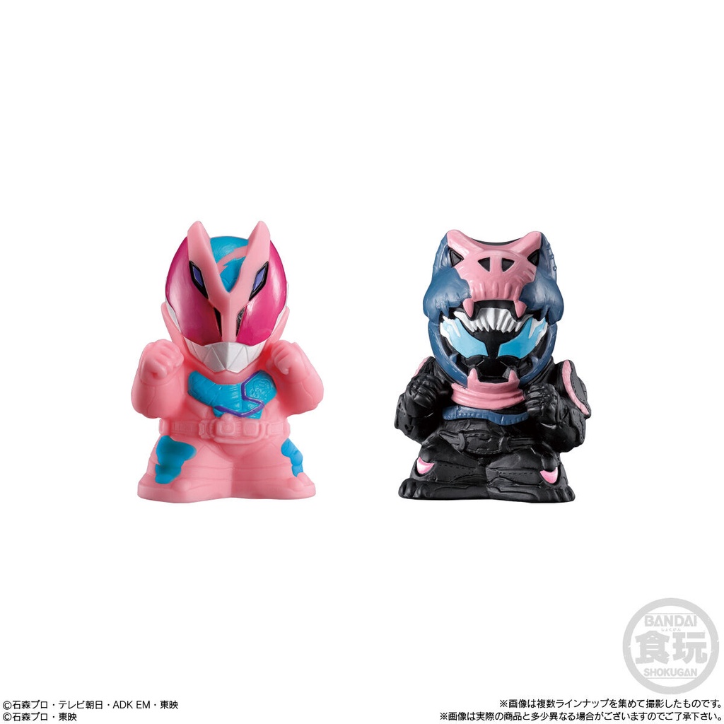 Đồ chơi Candytoy Fig ngón tay Kamen Rider Revice set tổng hợp - Siêu nhân mặt nạ Revice.