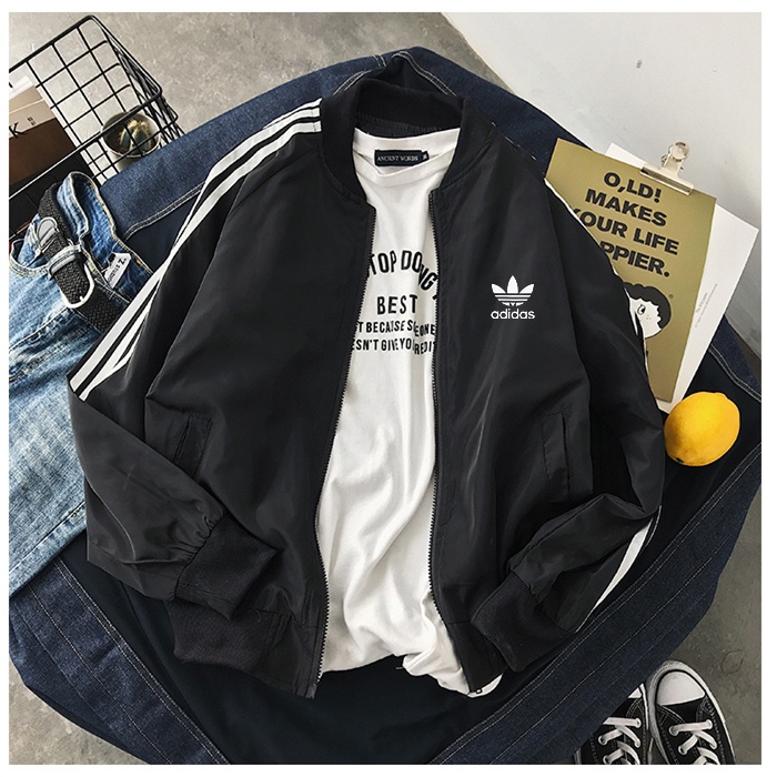 Adidas Áo Khoác Thể Thao Chống Thấm Nước Thời Trang Cho Nam