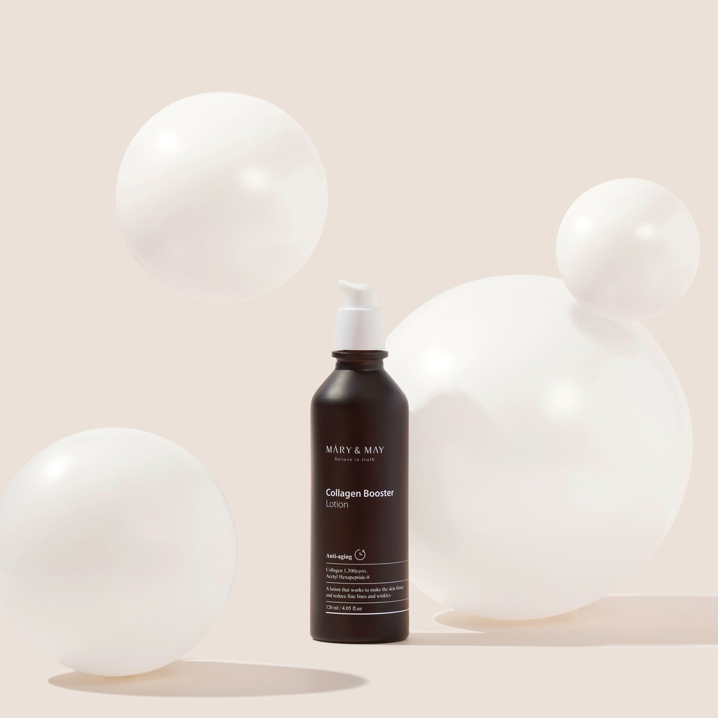 Nước Cân Bằng Trẻ Hóa Làn Da Mary&May Collagen Booster Lotion 120ml