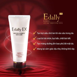Sữa rửa mặt sạch sâu Edally EX