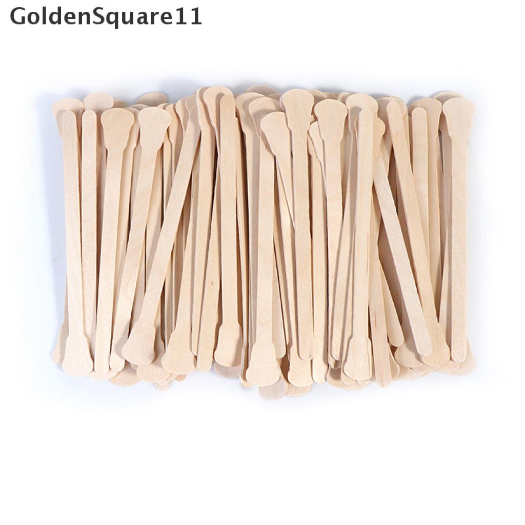 Set 100 Que Gỗ Tẩy Lông / Sáp Tẩy Lông Goldsquare11 Tiện Lợi