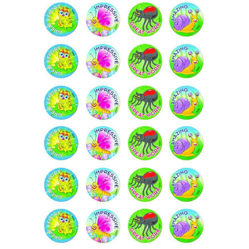 Sticker Lời Khen Tiếng Anh Siêu Đẹp [10 Tờ]