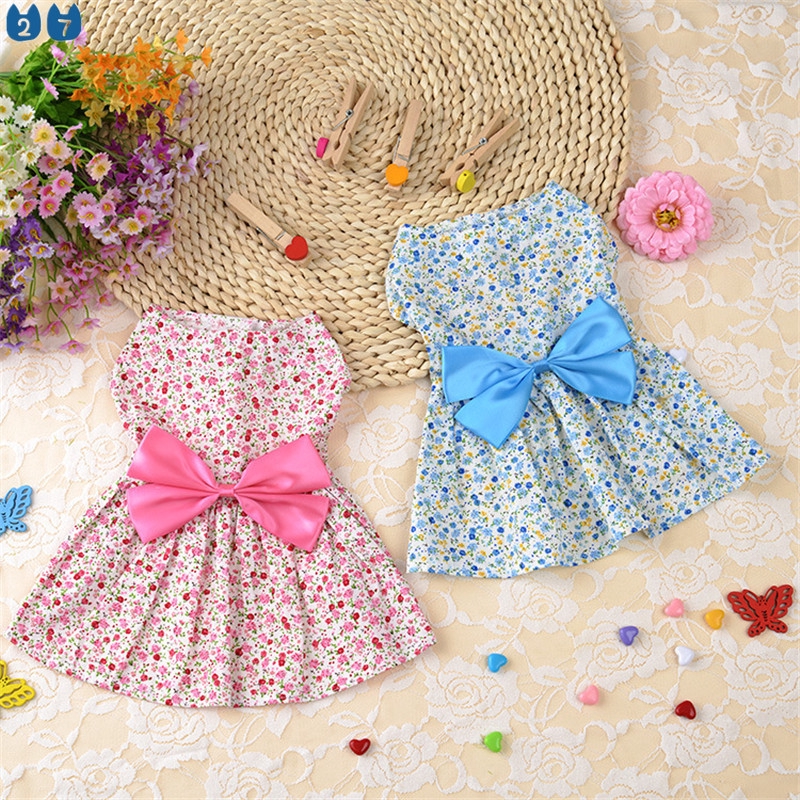 Đầm Mùa Hè Xinh Xắn Dễ Thương Size XS-XL Cho Cún Cưng