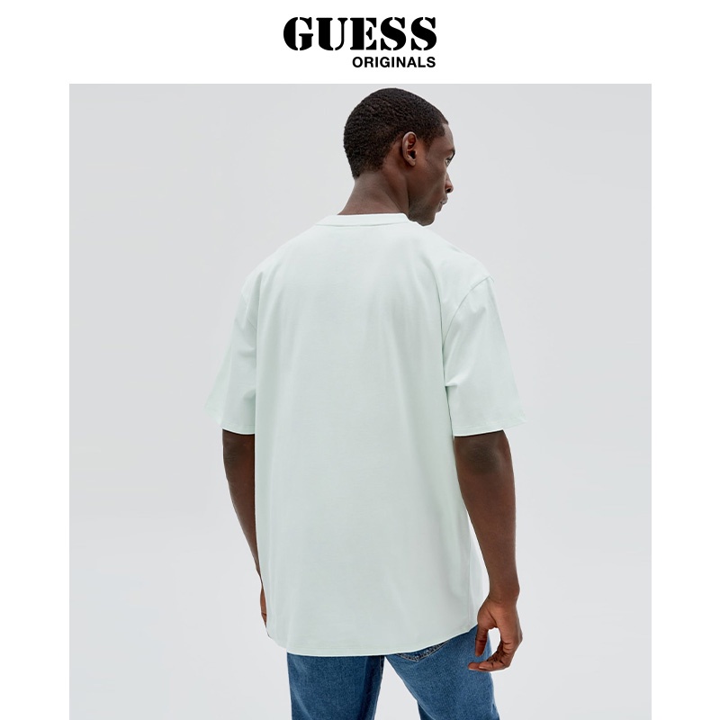 Áo Thun Nam Ngắn Tay In LOGO Guess Phong Cách Mới