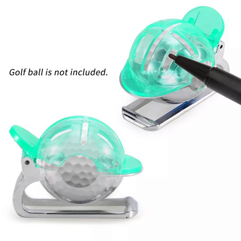 Bộ Dụng cụ kẻ line bóng Golf - Dòng Liner Marker Tiêu Chuẩn Vẽ căn Chỉnh Đánh Dấu Bao Gồm Cả Bút