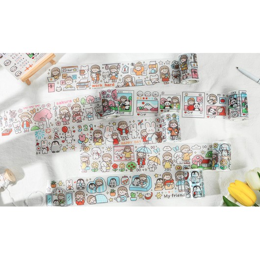 Washi Happy Life 60mm*3m