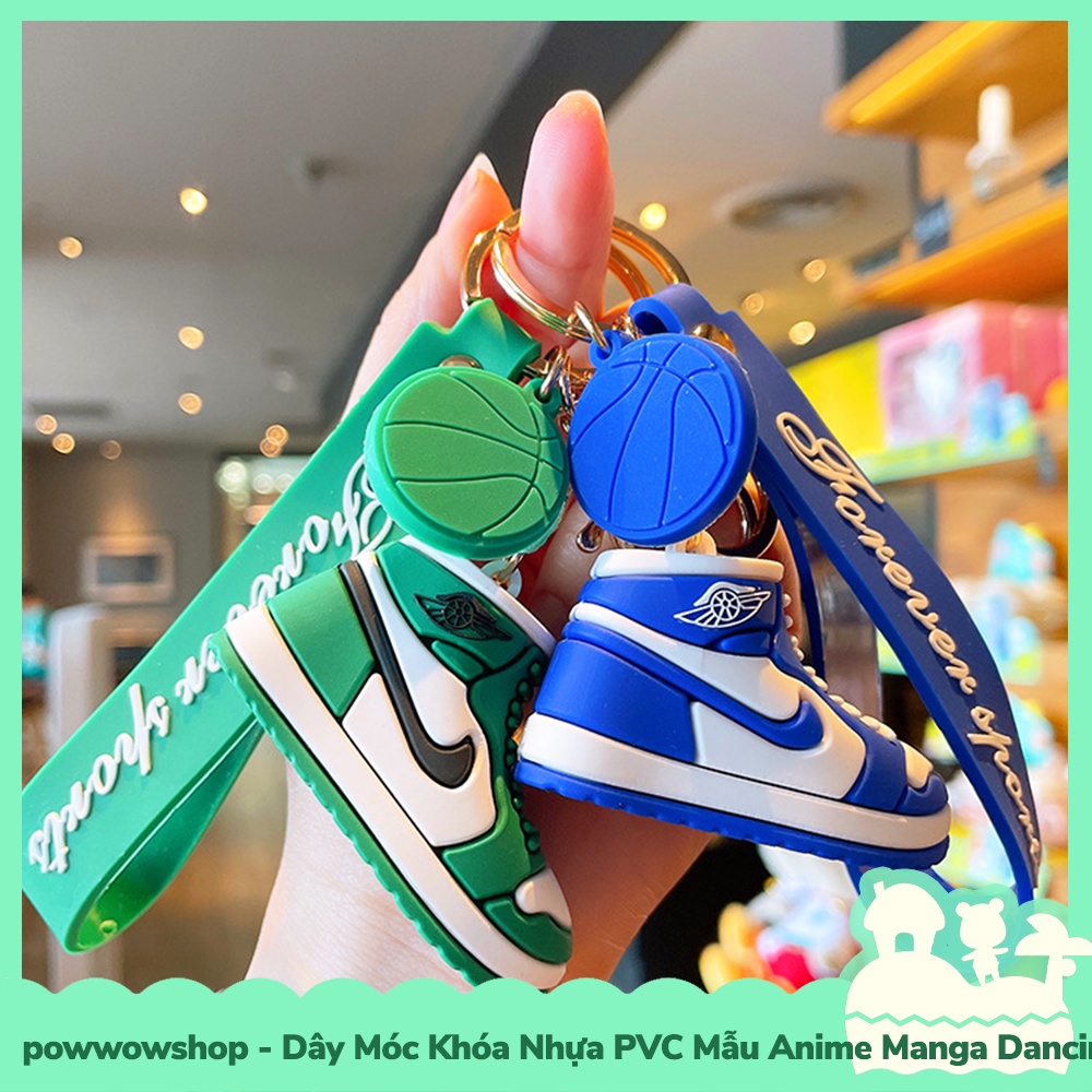 [Sẵn VN - Hỏa Tốc] Dây Móc Khóa Nhựa PVC Mẫu Hình Giày Dancing Shoes