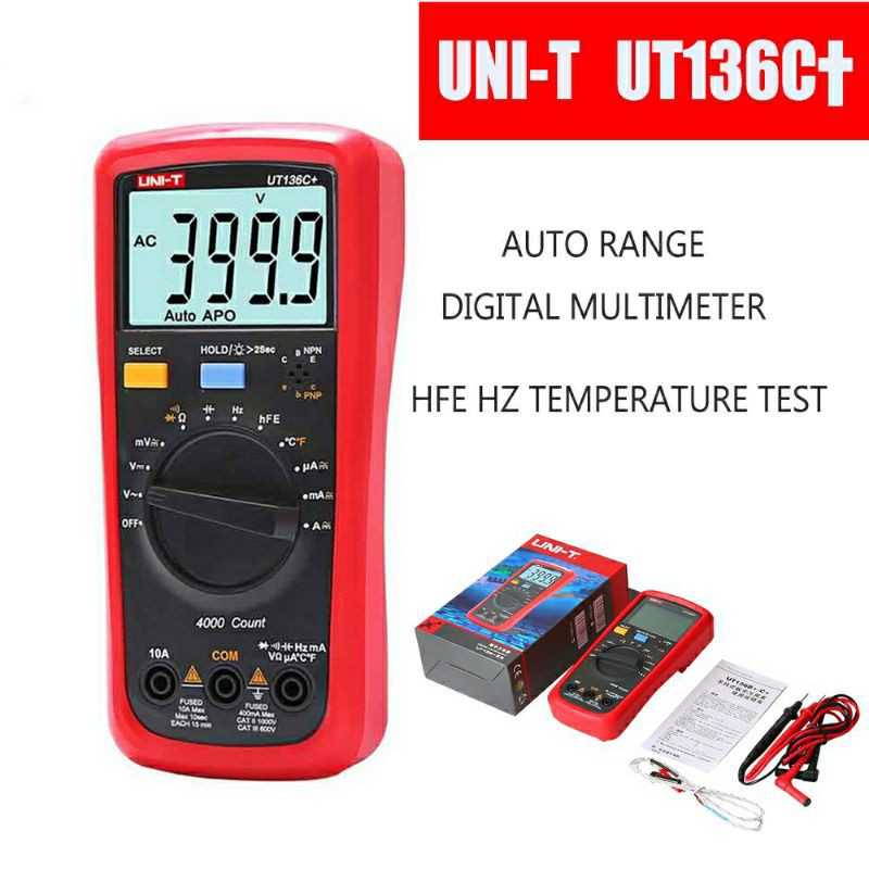 Đồng hồ vạn năng kỹ thuật số UNI-T UT136C+