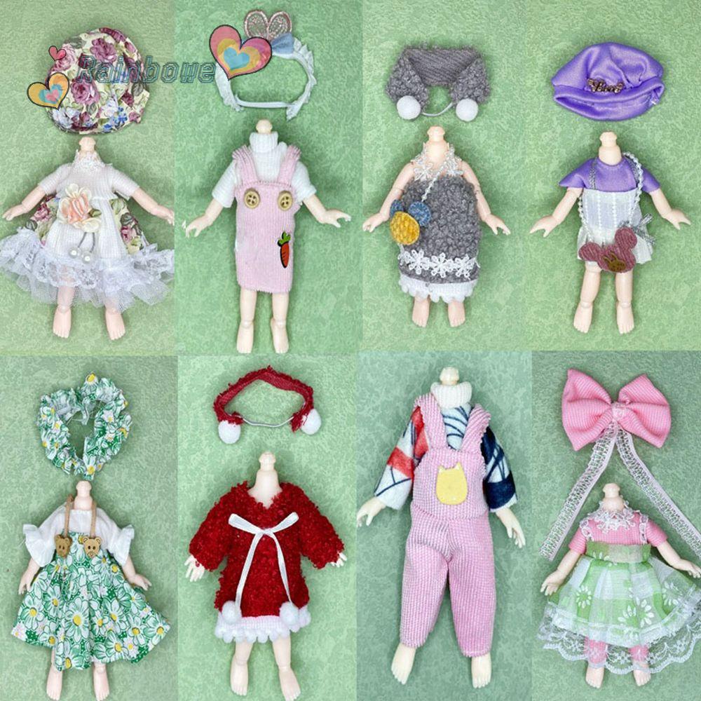 Set đồ thời trang cao cấp cho búp bê 16cm diy