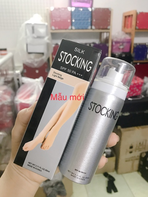 Tất phun chân che khuyết điểm Silk Stocking Korea