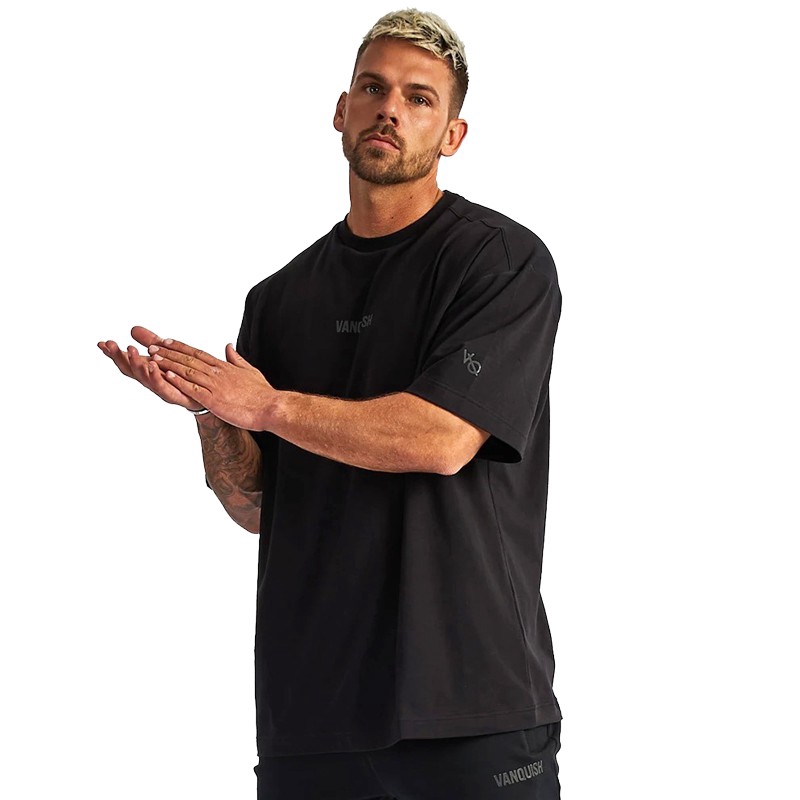 Áo thun thể thao cỡ lớn tập gym thời trang cho nam