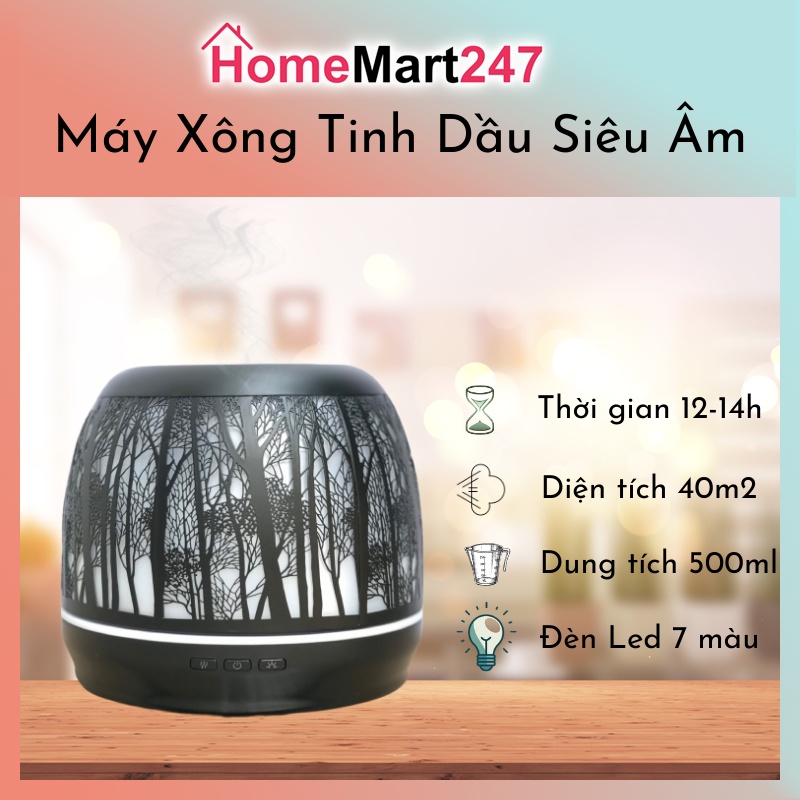 MÁY XÔNG TINH DẦU CAO CẤP 500ML