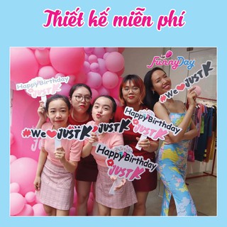 Hashtag cầm tay - phụ kiện chụp hình vui nhộn [THIẾT KẾ MIỄN PHÍ]