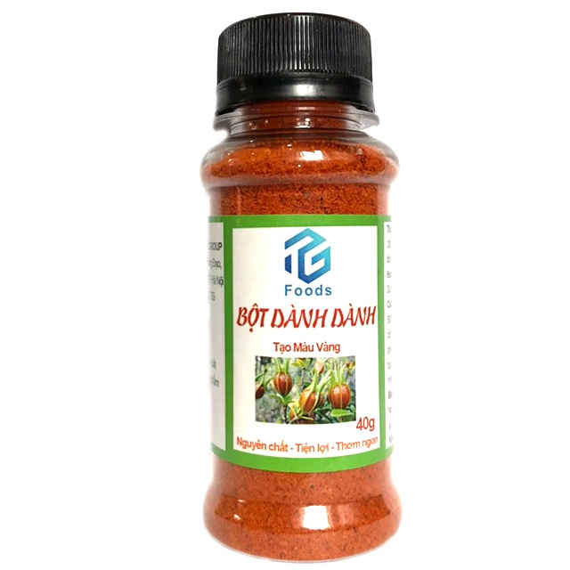 Bột dành dành Tgfoods Hũ 40g, dùng nấu xôi, làm bánh siêu ngon