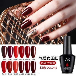 Sơn Gel As mã QH chai đen chính hãng 15ml