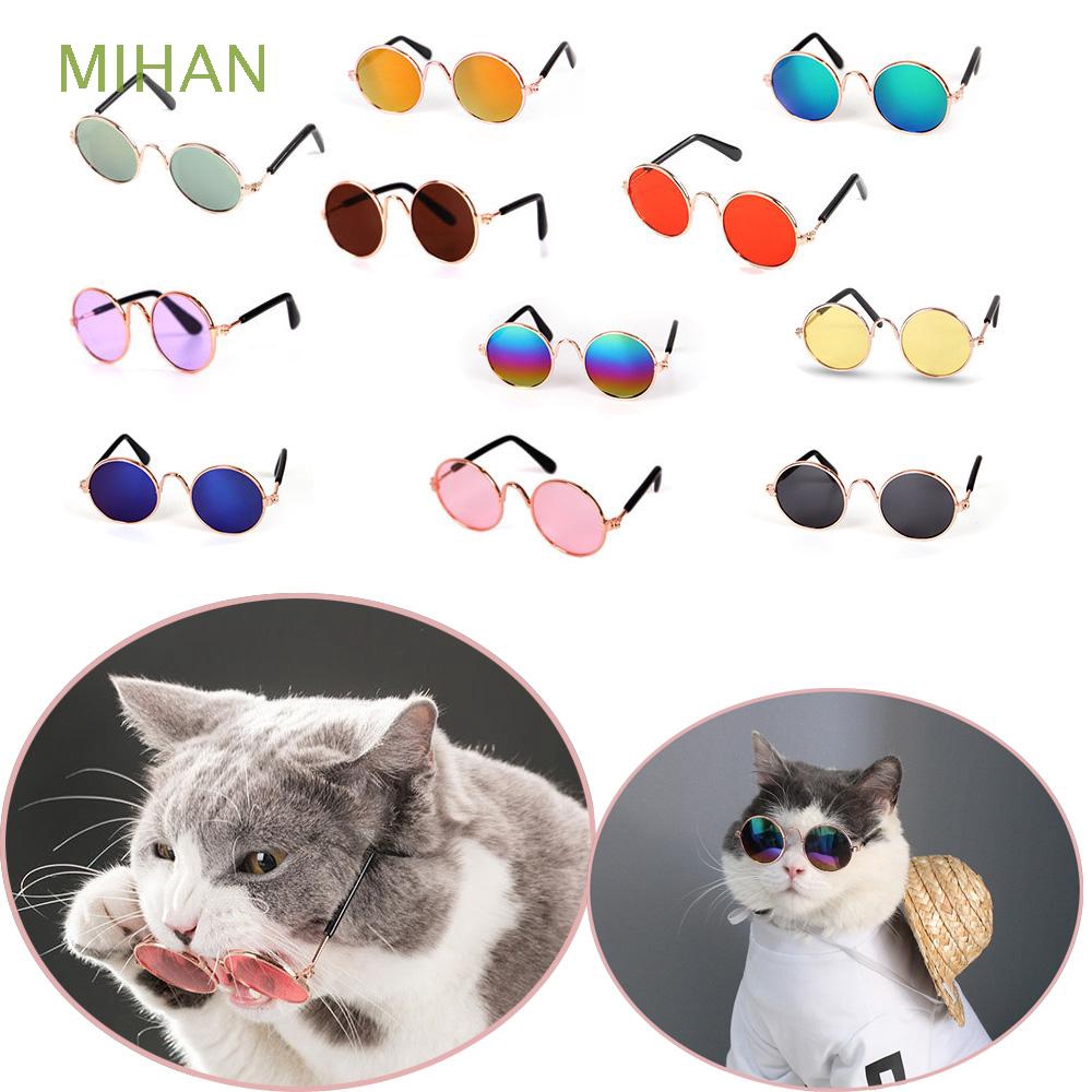 Kính mát thời trang gọng tròn cho thú cưng