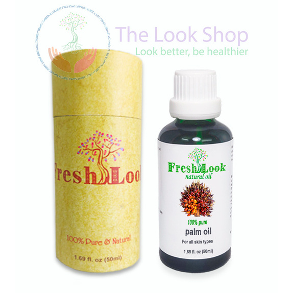 Dầu Cọ nguyên chất Palm Oil FreshLook 50ml- Dầu tự nhiên chăm sóc da, tóc