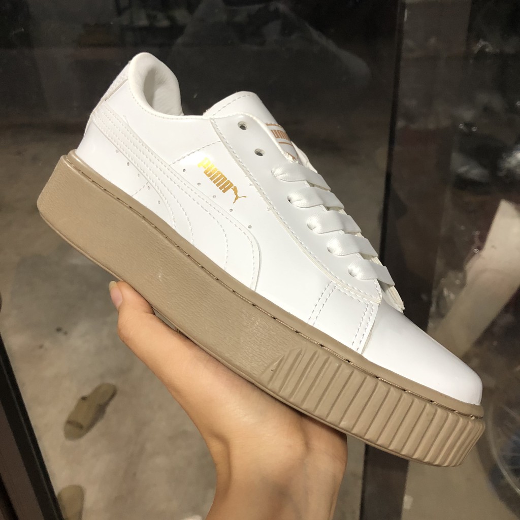 Giày Thể Thao Sneaker Đế Nâu cao cấp+ ảnh thật.