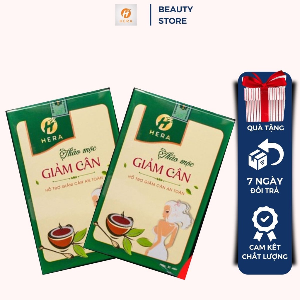Thảo Mộc Giảm Cân Hera Plus❤️TẶNG QUÀ ❤️thao moc giam can Hera - Hỗ trợ giảm cân an toàn, Sản phẩm không phải là thuốc