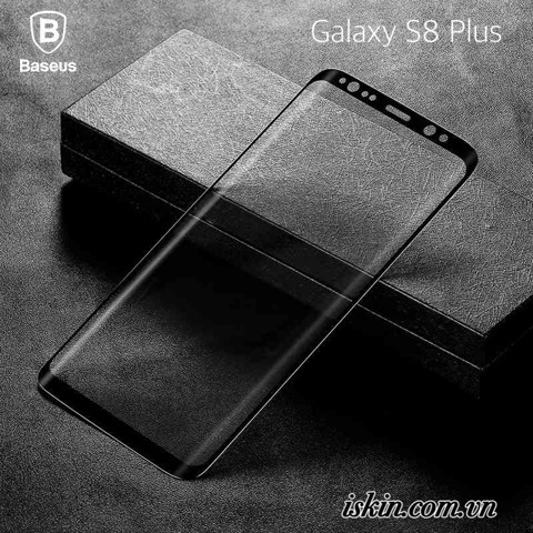 [Mã ELFLASH5 giảm 20K đơn 50K] SAMSUNG GALAXY S8 PLUS - KÍNH FULL MÀN CHỊU LỰC CHÍNH HÃNG BASEUS