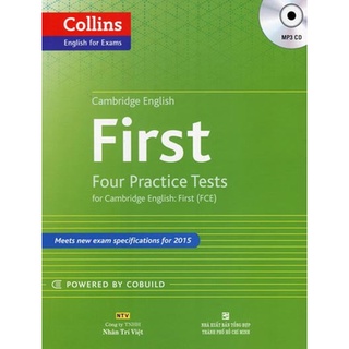 Sách First Four Practice Tests For Cambridge English - First
