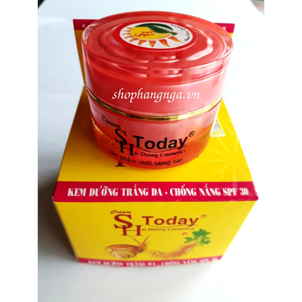 KEM DƯỠNG TRẮNG DA CHỐNG NẮNG SPF 30 SH TODAY 15G