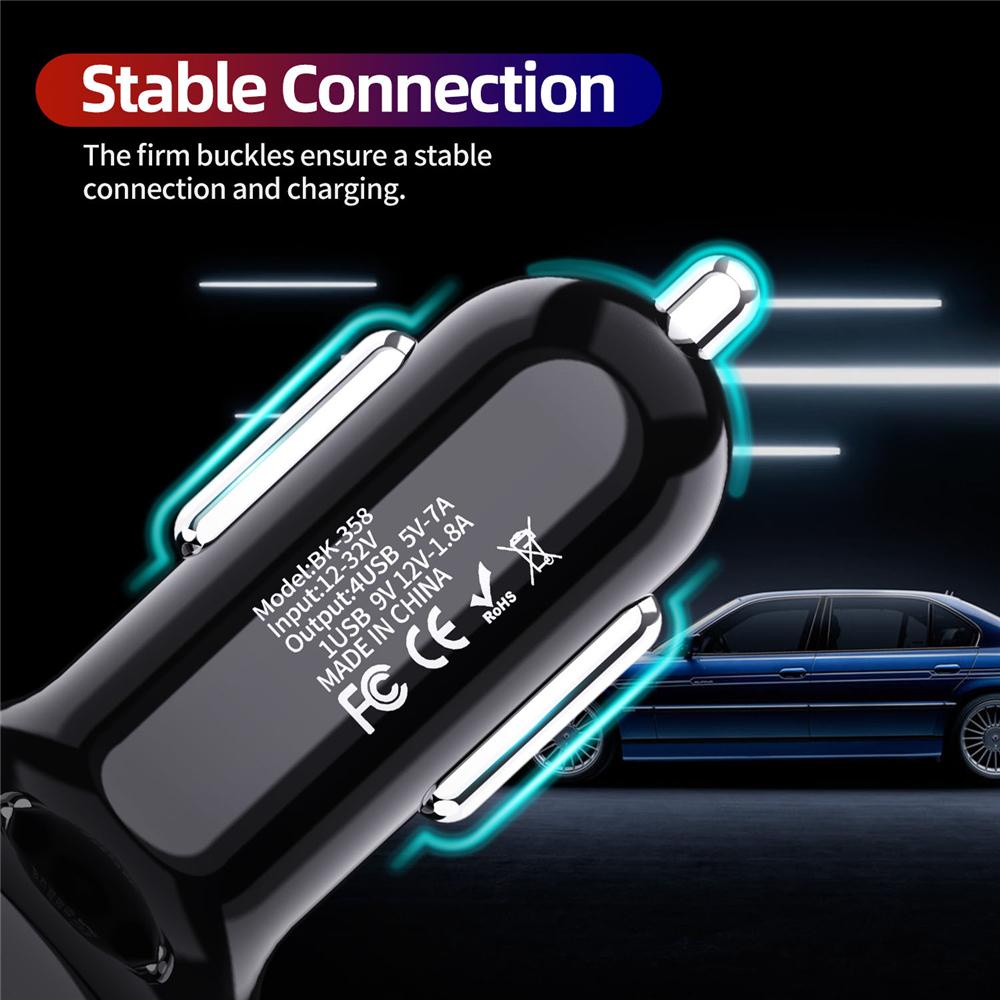 Bộ Sạc Nhanh Cho Điện Thoại Thông Minh Trên Xe Hơi