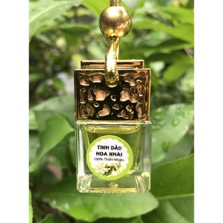 tinh dầu treo ô tô, treo phòng hoa nhài nắp vàng