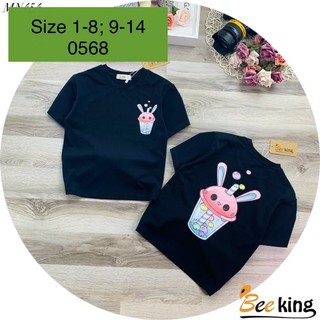 Áo thun hình ly nước 12-35kg