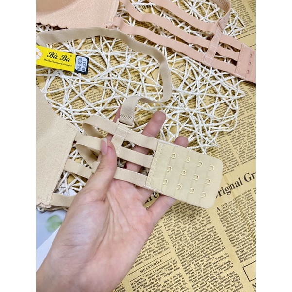 Áo ngực su non không gọng siêu dày 7cm ba dây lưng mẫu mới