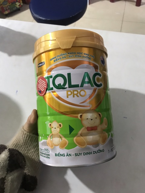 [Tặng 1 hươu]Sữa IQ Lac Biếng ăn 900g