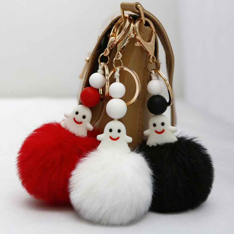 Móc Khóa Hình Yêu Tinh Nhồi Bông Dễ Thương