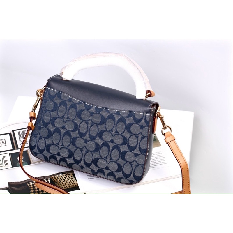 Túi xách Coach Marlie phối jeans cực chất