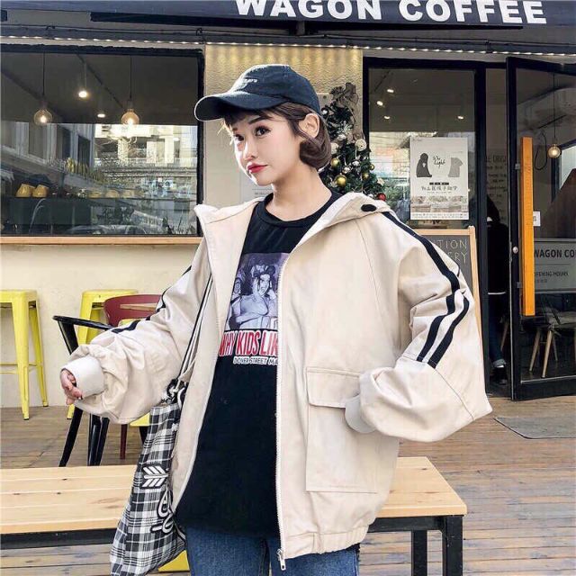 𝗡𝗘𝗪 𝗔𝗥𝗥𝗜𝗩𝗔𝗟  khoác dù unisex túi hộp ️ (video+ảnh thật) A119