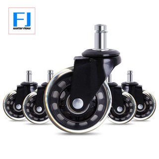 Office Chair Caster Wheels Roller Style Castor Wheel Replacement (2.5inches)