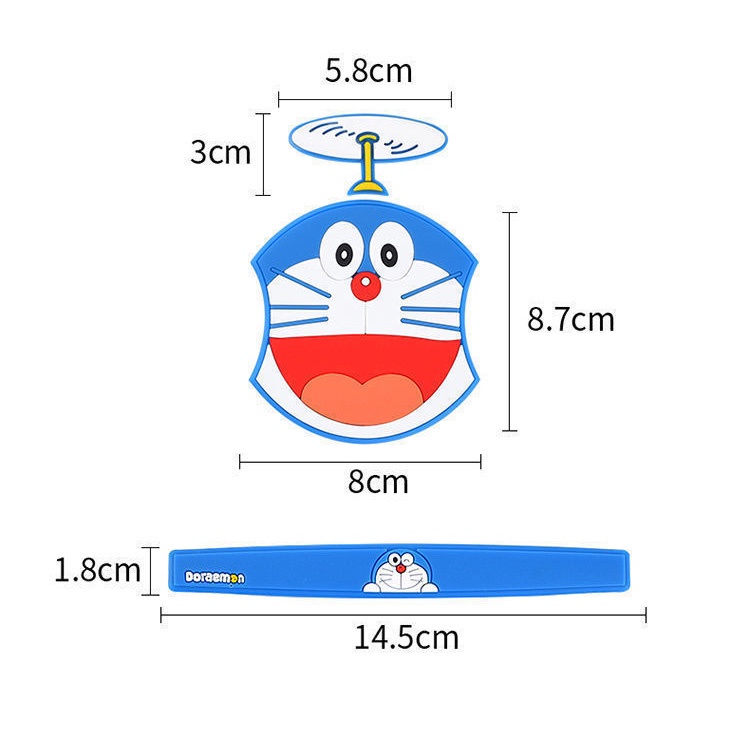 Miếng Dán Trang Trí Tay Nắm Cửa Xe Hơi Chống Va Chạm Chống Trầy Xước Họa Tiết Hoạt Hình Dễ Thương