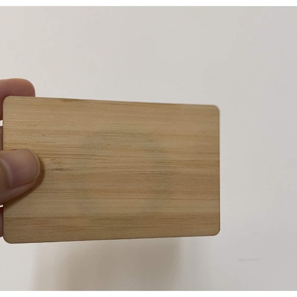 DANH THIẾP THÔNG MINH BẰNG GỖ - NFC - IN LOGO/TÊN/QR THEO YÊU CẦU TRÊN MẶT VÂN GỖ - CARD VISIT 4.0 GỖ - THÉ THÔNG MINH