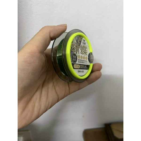 Cước câu cá simago tàng hình làm trục 100m, diếc, chép, rô , hàng chính hãng