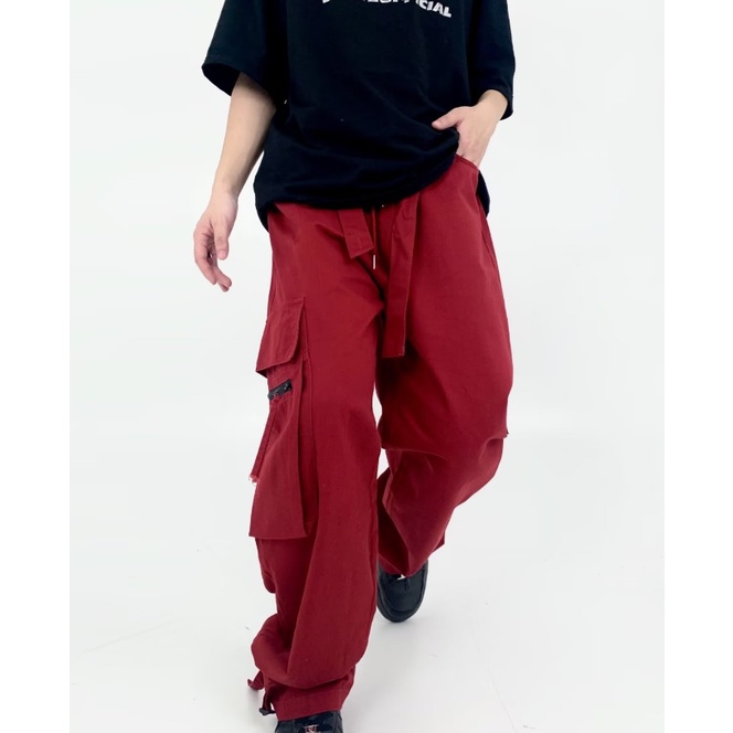 Quần Dài Ống Rộng Màu Sắc Đơn Giản Dành Cho Nam Và Nữ