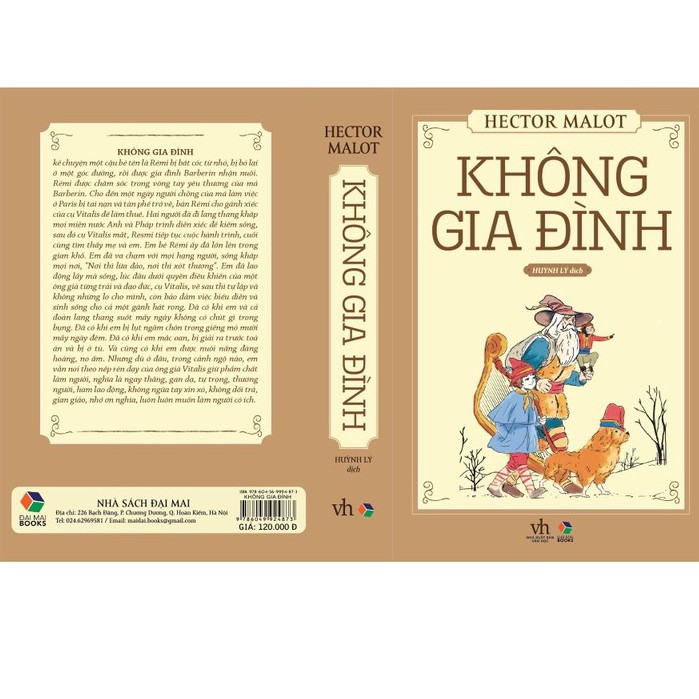 Sách - Không gia đình ( bản mới 2020 )