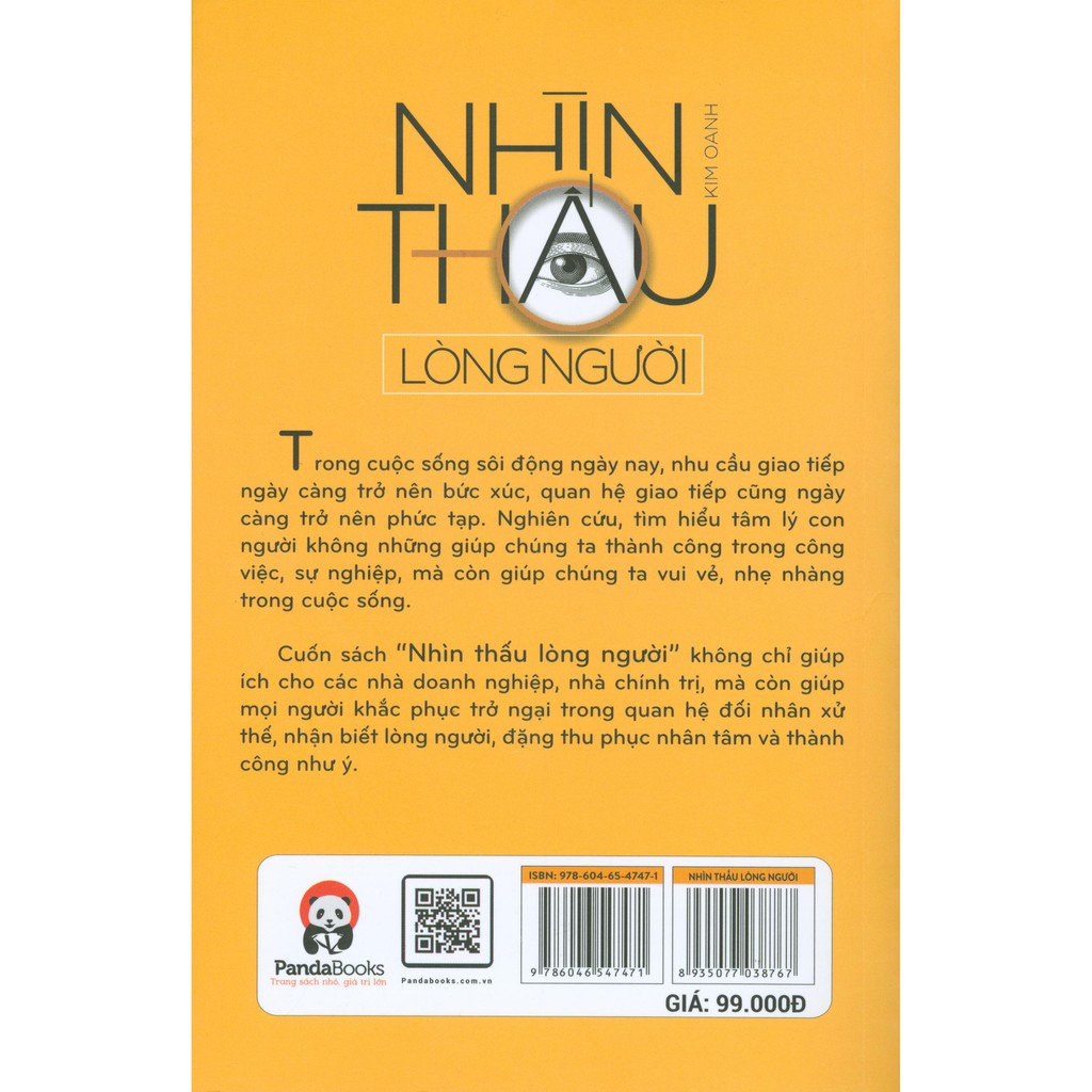 Sách - Nhìn Thấu Lòng Người