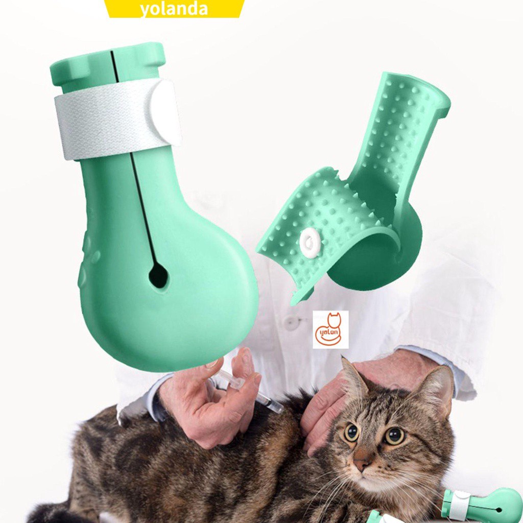 Set 4 vỏ bọc bảo vệ móng chân mèo nhiều màu tùy chỉnh tiện dụng