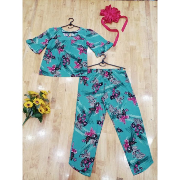 Bộ tole lanh nữ quần dài size M, L hàng vnxk. Bộ tole mặc nhà