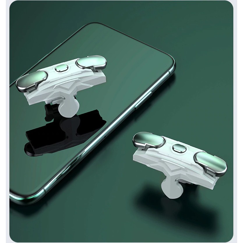 Bộ 2 Nút Bấm Cơ PUBG Mobile, Chơi Được Cả Trên Android Và IOS, Nút Bấm Nhạy Ảnh Thật Và Video Test Game