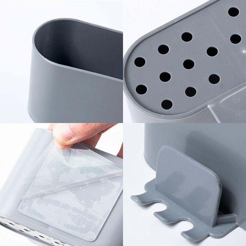 Giá Đỡ Bàn Chải Đánh Răng Gắn Tường Không Cần Đục Lỗ