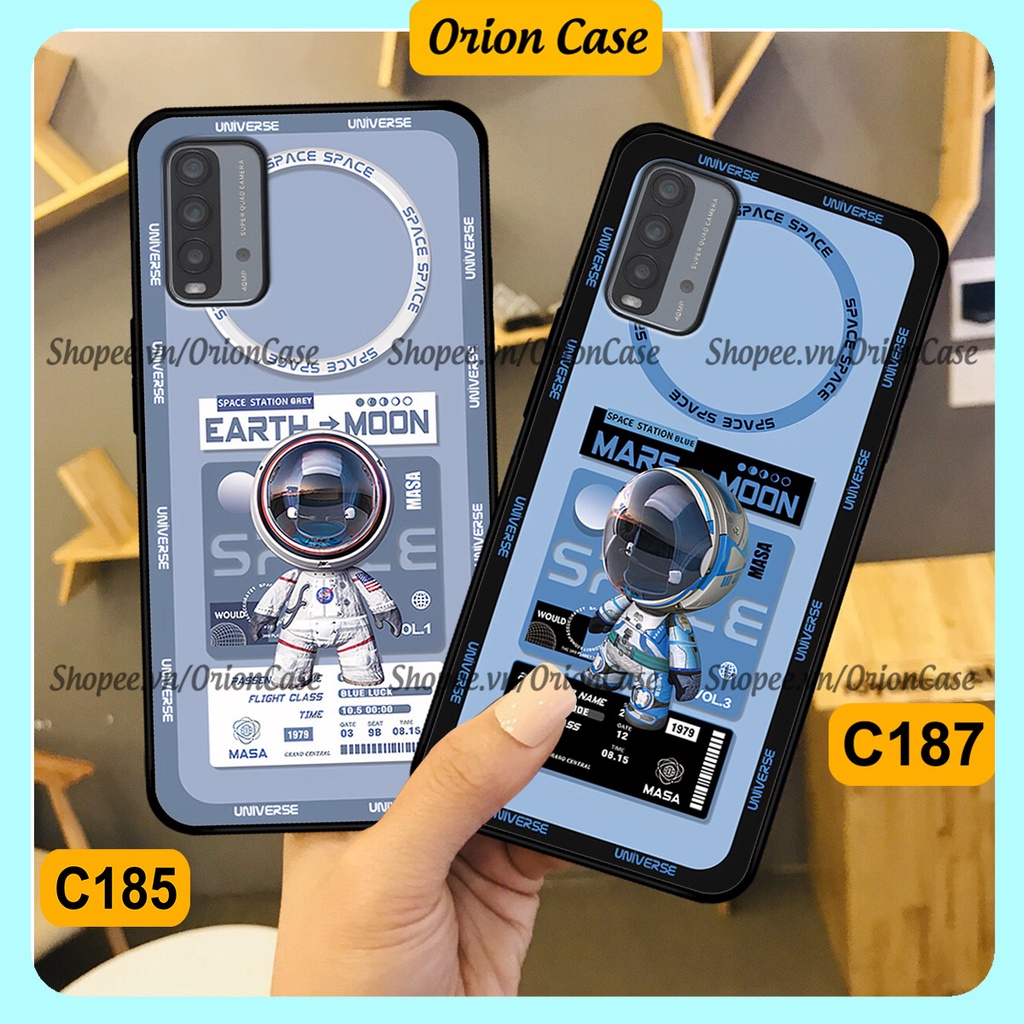 Ốp Xiaomi Redmi 9T - Poco M3 in hình astronaut pro nasa, moutain cá tính.ốp lưng chống sốc.
