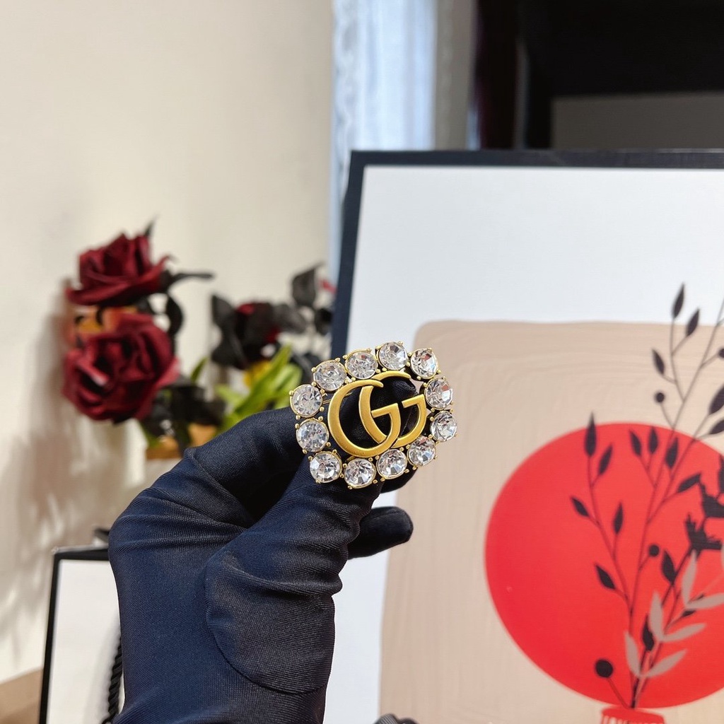 Ghim Cài Áo Hình Cà Vạt/Cà Vạt Thương Hiệu Gucci Thời Trang Dành Cho Nữ Và Nam