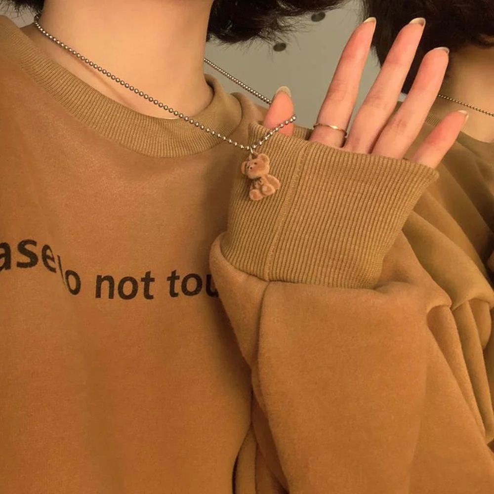 Vòng cổ Mặt Gấu Teddy Dễ Thương Phong Cách Hàn Quốc Cho Nữ