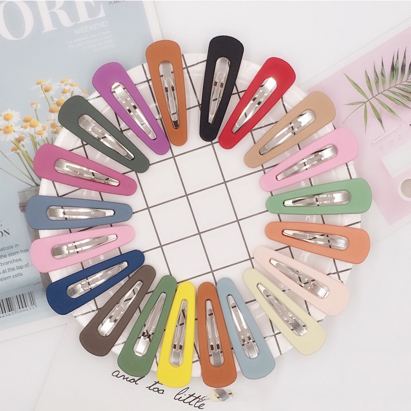 Kẹp Tóc Xiaozhainv Màu Sắc Ngọt Ngào Phong Cách Hàn Quốc